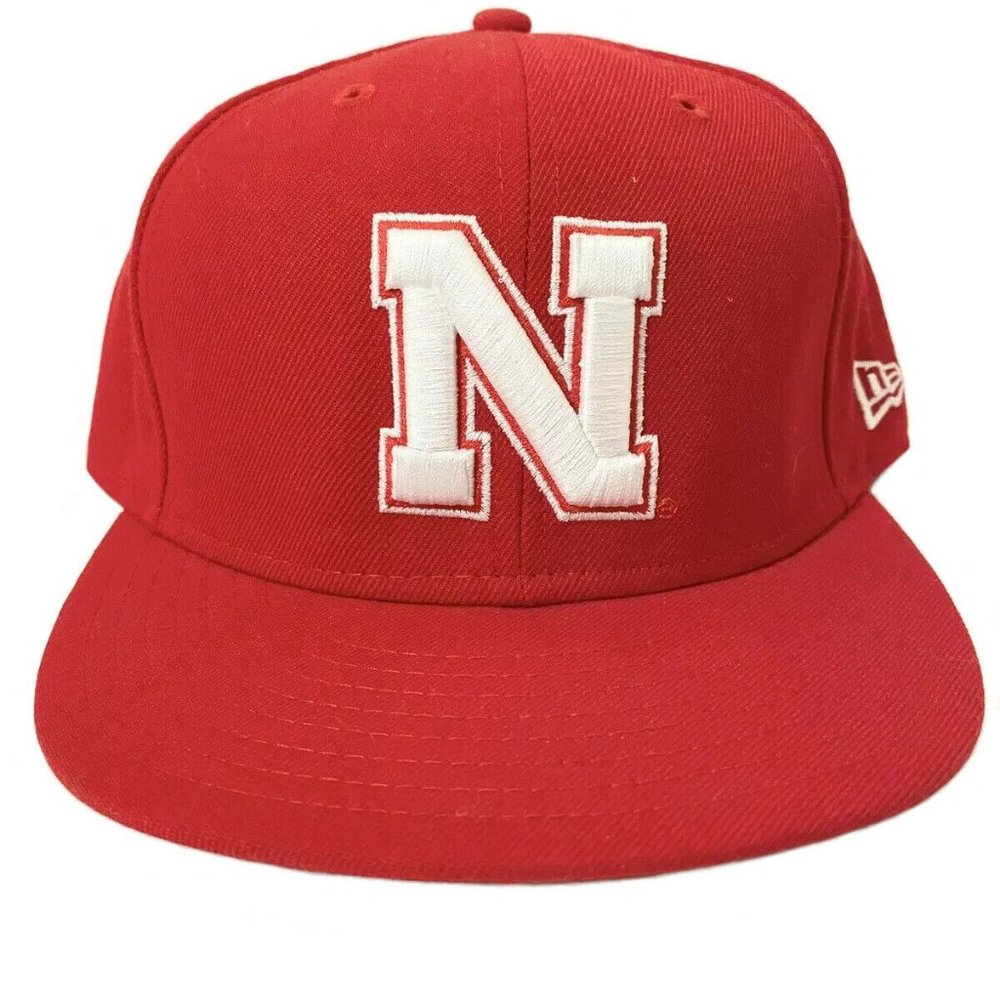 NEW ERA Nebraska Huskers 59Fifty Fitted Hat 7 3/4